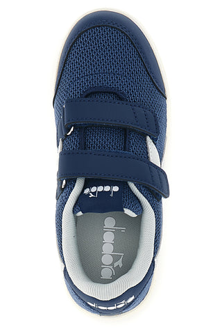 Sneakers in blu doppio strappo Diadora Bonny Mesh PS
