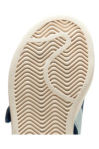 Scarpe sportive blu con doppio strappo Diadora Bonny Mesh TD