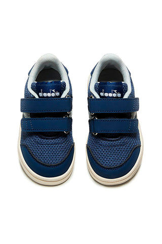 Scarpe sportive blu con doppio strappo Diadora Bonny Mesh TD