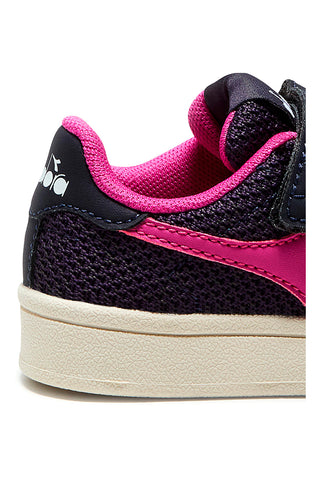 Sneakers blu e fucsia in tessuto mesh con strappi Diadora Bonny Mesh TD