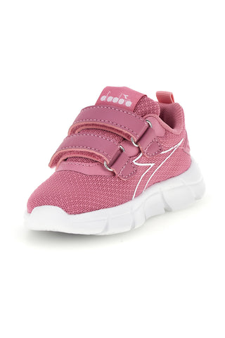 Scarpe sportive rosa con doppio strappo Diadora Evo Run TD
