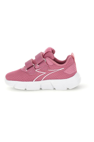 Scarpe sportive rosa con doppio strappo Diadora Evo Run TD