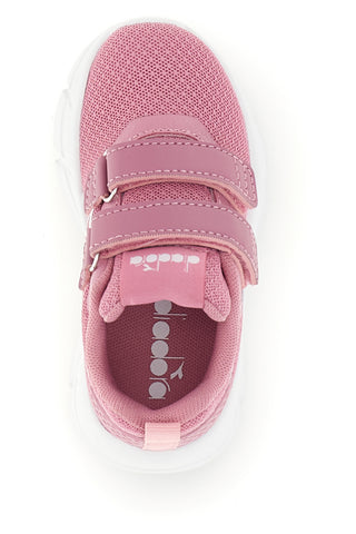 Scarpe sportive rosa con doppio strappo Diadora Evo Run TD