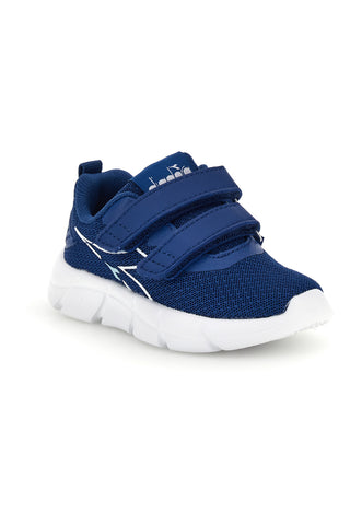 Scarpe sportive blu con doppio strappo Diadora Evo Run TD
