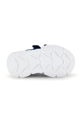 Scarpe sportive blu con doppio strappo Diadora Evo Run TD