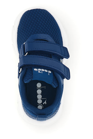 Scarpe sportive blu con doppio strappo Diadora Evo Run TD