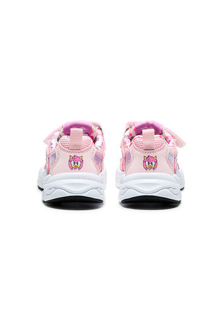 Sneakers rosa in tessuto con strappo e stampa sul tallone Diadora Alley Amy TD