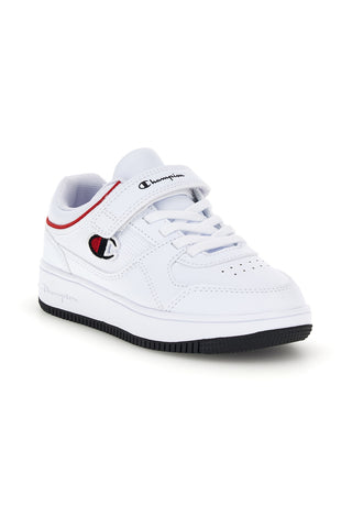 Sneakers bianche con dettagli rossi e blu Champion RD18 LOW B PS