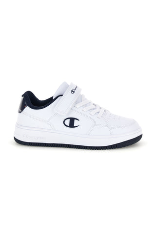 Sneakers bianche con dettagli blu Champion RD18 Lenticular B PS