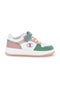Sneakers bianche verdi e rosa multicolor Champion RD18 2 LOW G PS