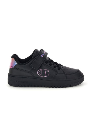 Sneakers nere con logo strass Champion RD18 Lenticular G PS
