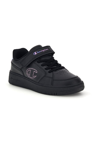 Sneakers nere con logo strass Champion RD18 Lenticular G PS