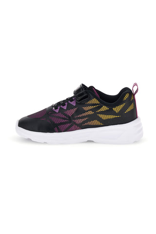 Sneakers nere con dettagli fucsia e gialli Champion WAVE TRI G PS