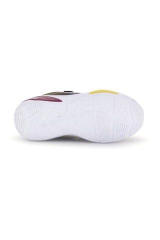 Sneakers nere con dettagli fucsia e gialli Champion WAVE TRI G PS
