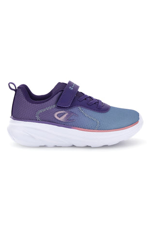 Sneakers azzurre con chiusura a strappo Champion Hro J G Ps Low Cut