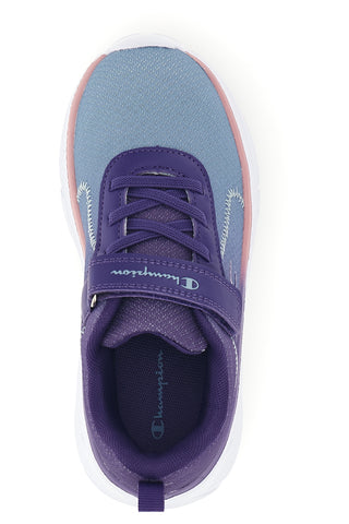 Sneakers azzurre con chiusura a strappo Champion Hro J G Ps Low Cut