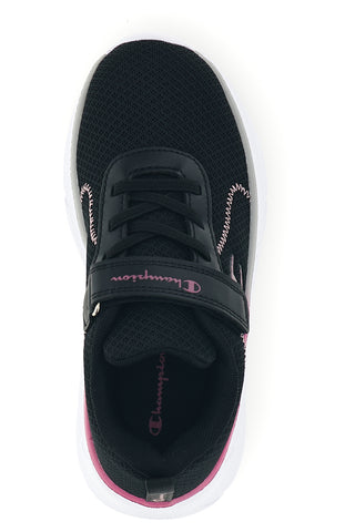 Sneakers nere con dettagli fucsia Champion HRO J G PS