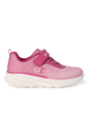 Sneakers rosa con chiusura a strappo Champion Hro J G Ps Low Cut