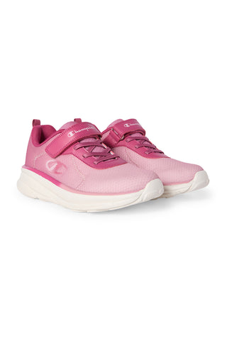 Sneakers rosa con chiusura a strappo Champion Hro J G Ps Low Cut