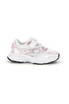 Sneakers bianche e rosa con dettagli in mesh Champion RT25 U PS