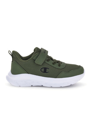 Sneakers verde militare con logo laterale Champion Fuze U PS