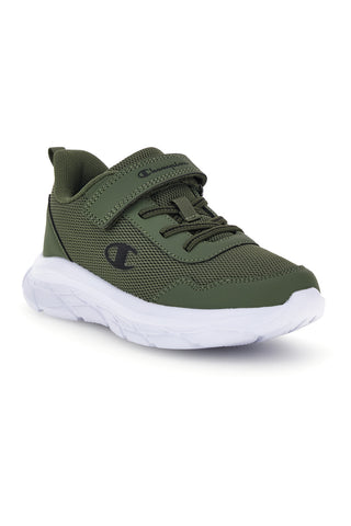 Sneakers verde militare con logo laterale Champion Fuze U PS