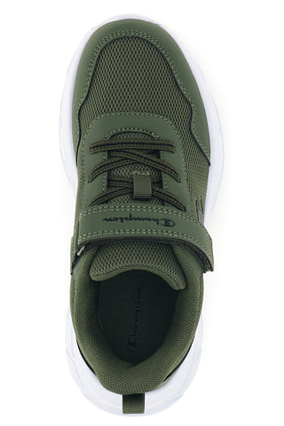 Sneakers verde militare con logo laterale Champion Fuze U PS