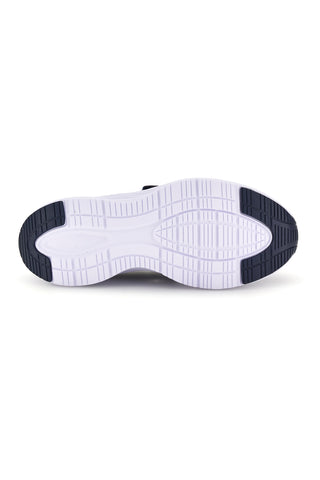 Marineblaue Sneaker mit Details in Royalblau Champion Alpha Max U PS