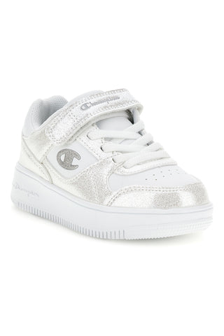 Sneakers bianche e argento Champion RD18 Met G TD