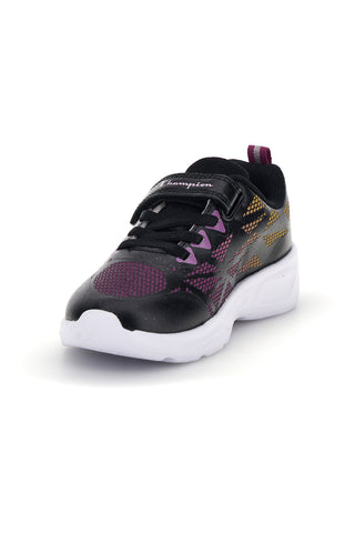 Sneakers nere e fucsia con luci Champion Wave Tri G TD