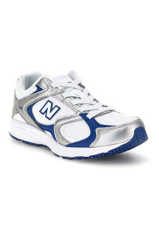Sneakers silver e  blu New Balance P408444