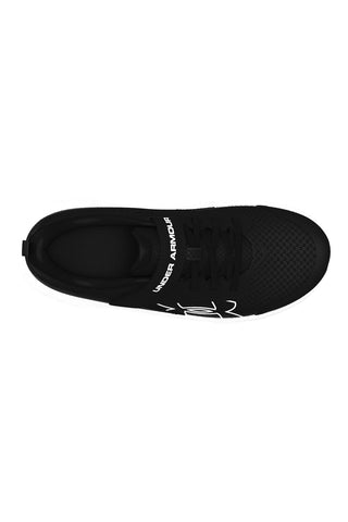Scarpe nere in mesh con chiusura a strappo Under armour UA BPS Surge 5 AC