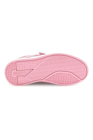 Sneakers rosa e bianche con doppio strappo Reebok ROYAL PRIME 2 STRAP HOOK LOOP