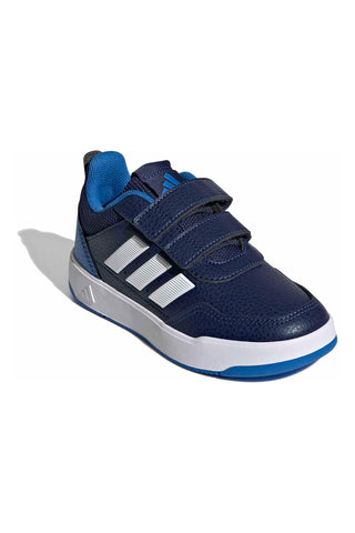Blaue Sneaker mit Klettverschluss Adidas Tensaur Sport 3 CF K