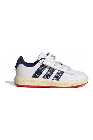Sneakers Bianche e blu Adidas Grand Court Spiderman el