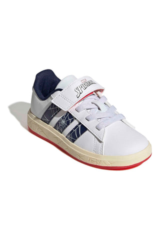 Sneakers Bianche e blu Adidas Grand Court Spiderman el