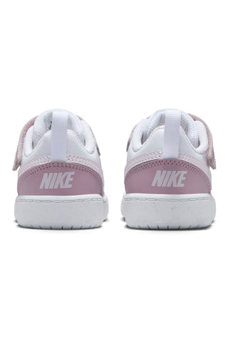 Sneakers bianche e rosa  Nike Court Borough Low Recraft