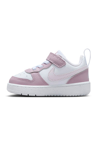 Sneakers bianche e rosa  Nike Court Borough Low Recraft