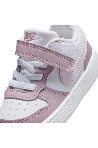 Sneakers bianche e rosa  Nike Court Borough Low Recraft