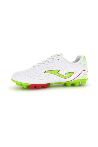 Scarpe da calcio bianche verdi e rosse con tacchetti Joma TOJW2602HG