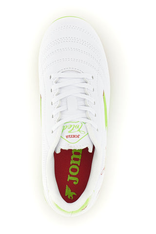 Scarpe da calcio bianche verdi e rosse con tacchetti Joma TOJW2602HG