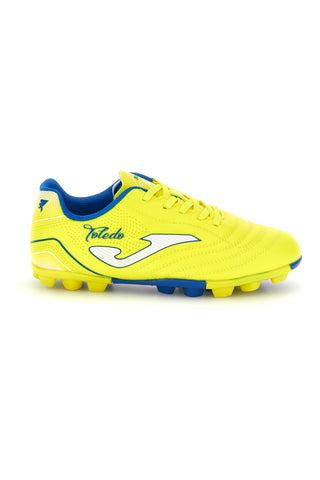 Scarpe da calcio gialle fluo e blu con tacchetti Joma TOJW2609HG