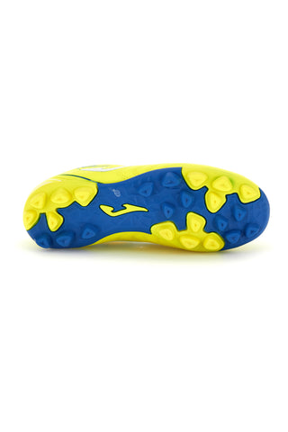 Scarpe da calcio gialle fluo e blu con tacchetti Joma TOJW2609HG