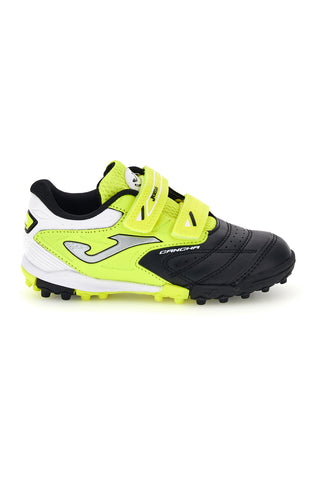 Scarpe da calcio gialle fluo e nere con strappo Joma CAJW2601TFV