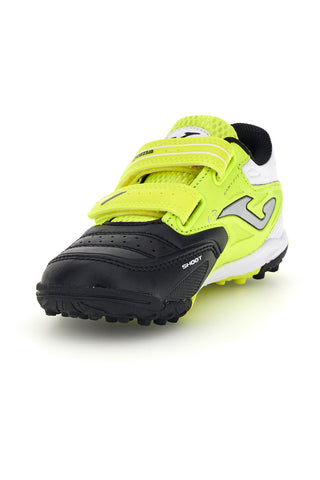Scarpe da calcio gialle fluo e nere con strappo Joma CAJW2601TFV