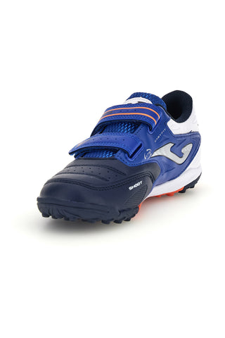Scarpe da calcio blu e arancioni con strappo Joma CAJW2603TFV