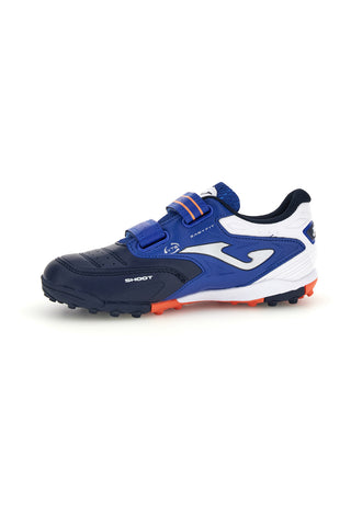 Scarpe da calcio blu e arancioni con strappo Joma CAJW2603TFV