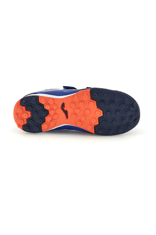 Scarpe da calcio blu e arancioni con strappo Joma CAJW2603TFV