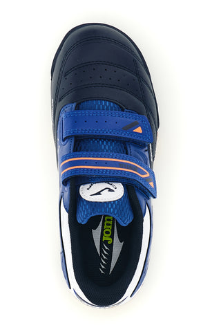 Scarpe da calcio blu e arancioni con strappo Joma CAJW2603TFV