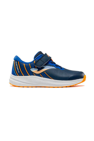 Sneakers in blu dettagli arancione running Joma JVICTW2603V